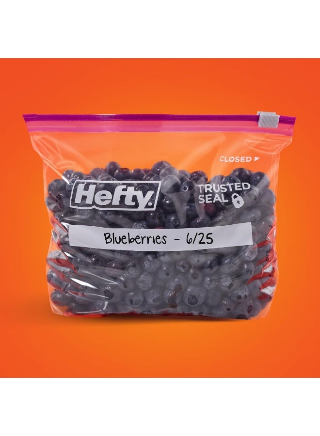 Hefty Slider Storage Bags, Quart Size, 78 Count - Image 5